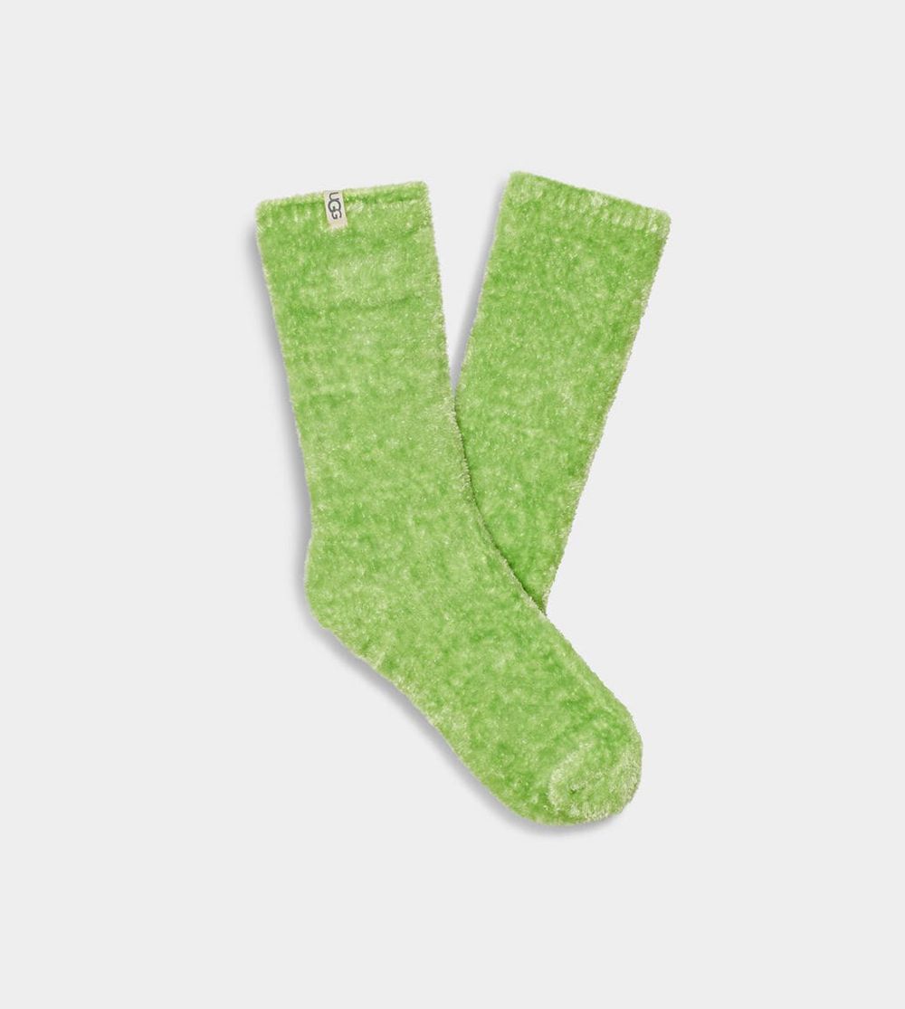 Ugg Pride Leda Cozy - Mens Socks - Green - NZ (6890JPVRC)